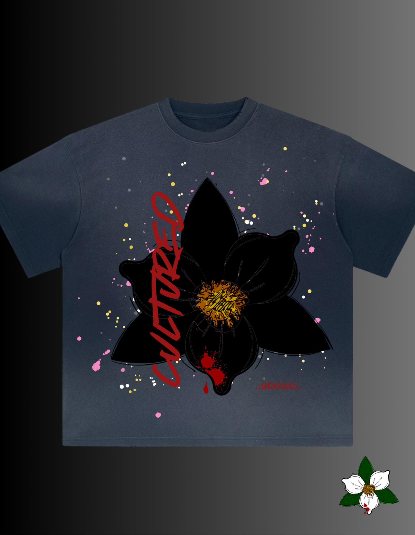 "Cultured" Splatta Box Tee