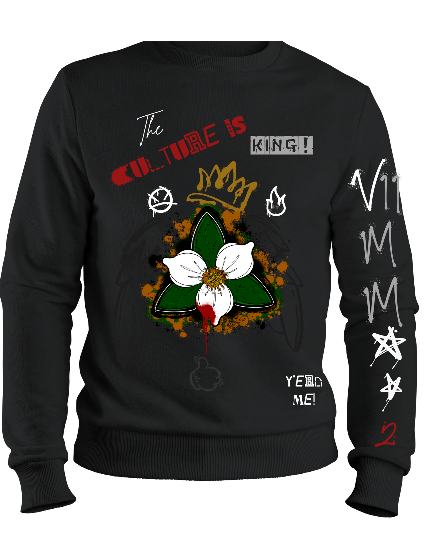 "Culture Is King" Crewneck Sweatshirt