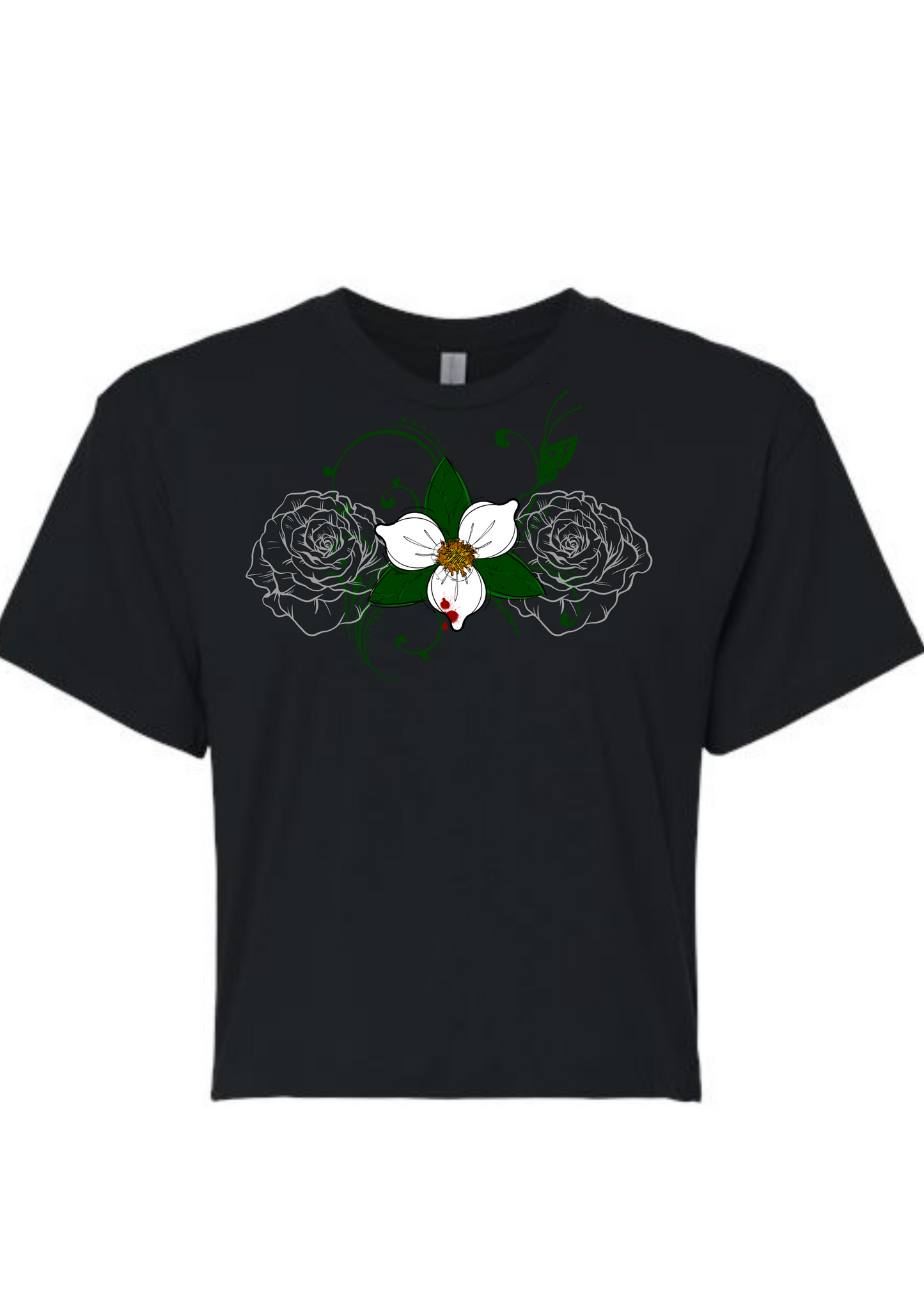 "Magnolia la Belle" Crop Top