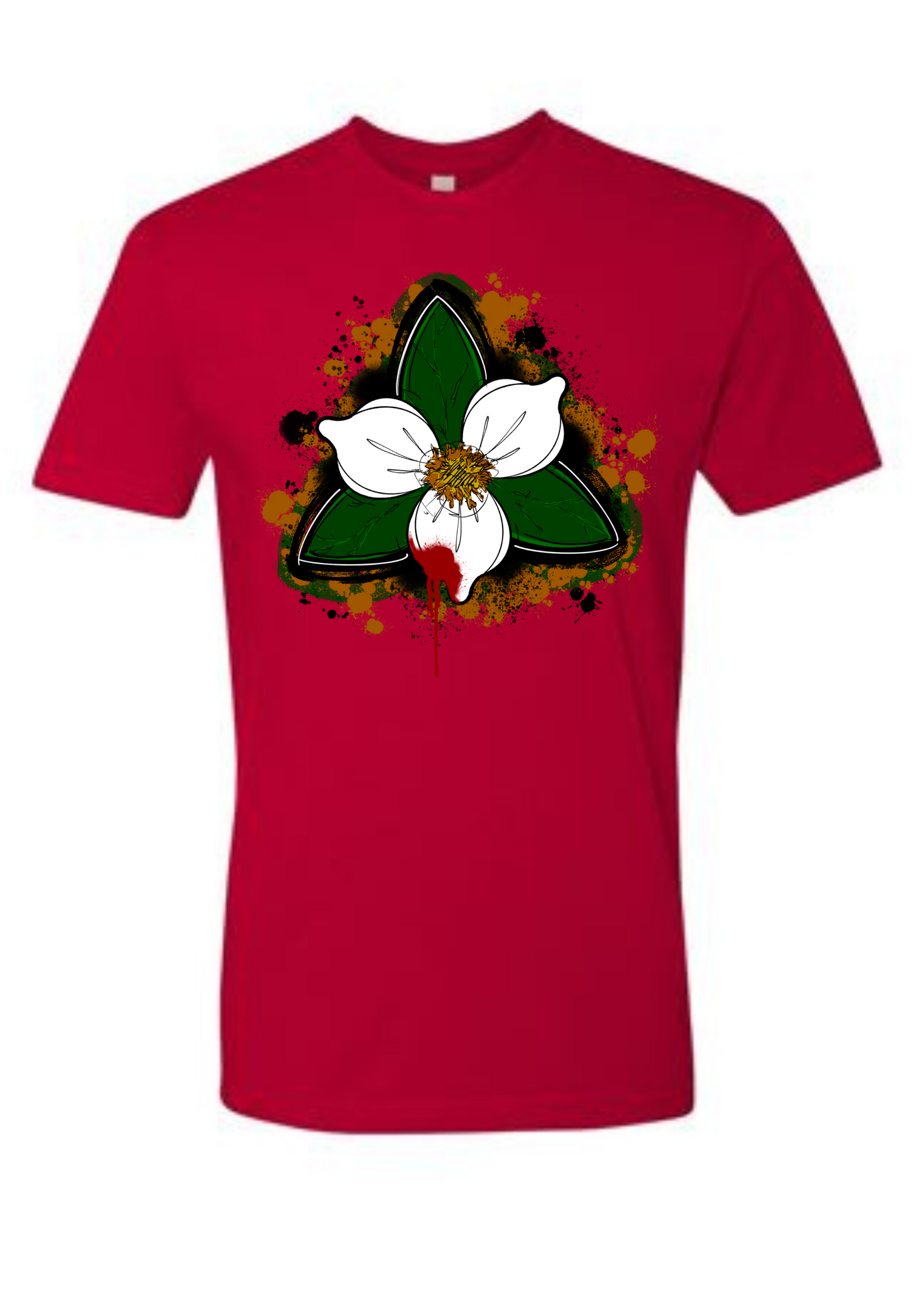Magnolia Splatta Print Tee