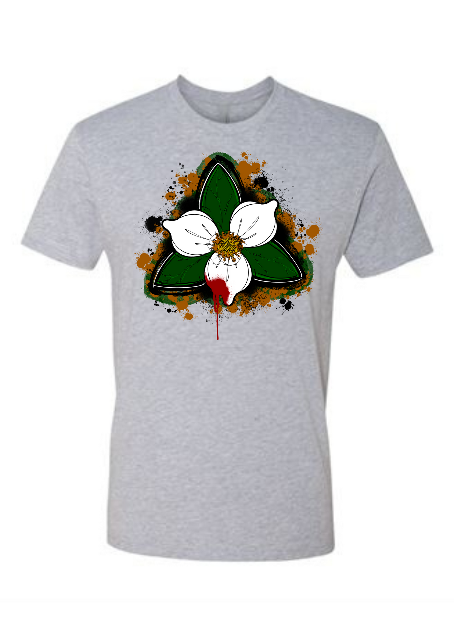 Magnolia Splatta Print Tee