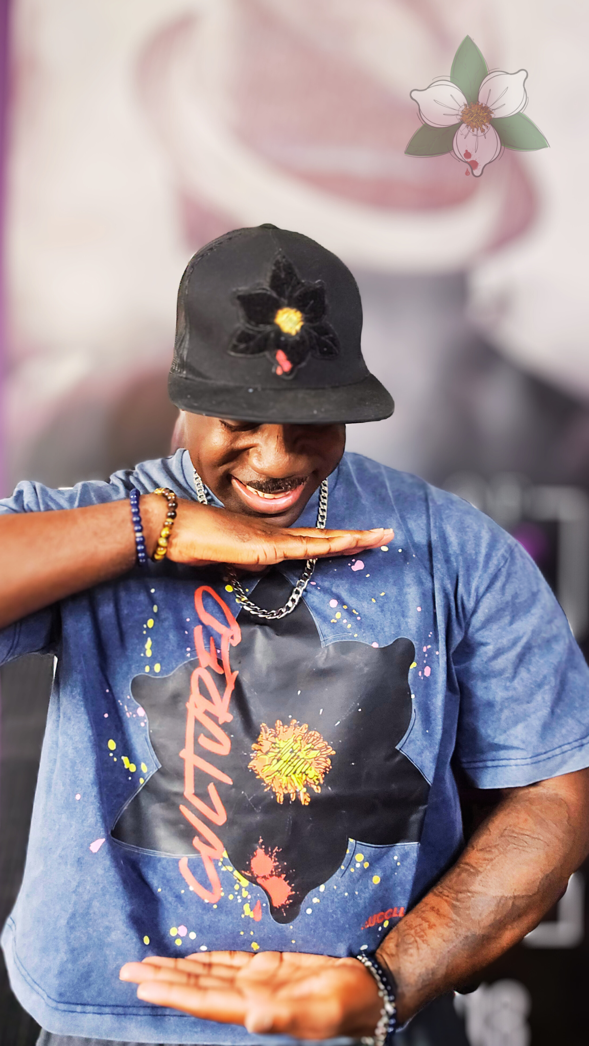 "Cultured" Splatta Box Tee