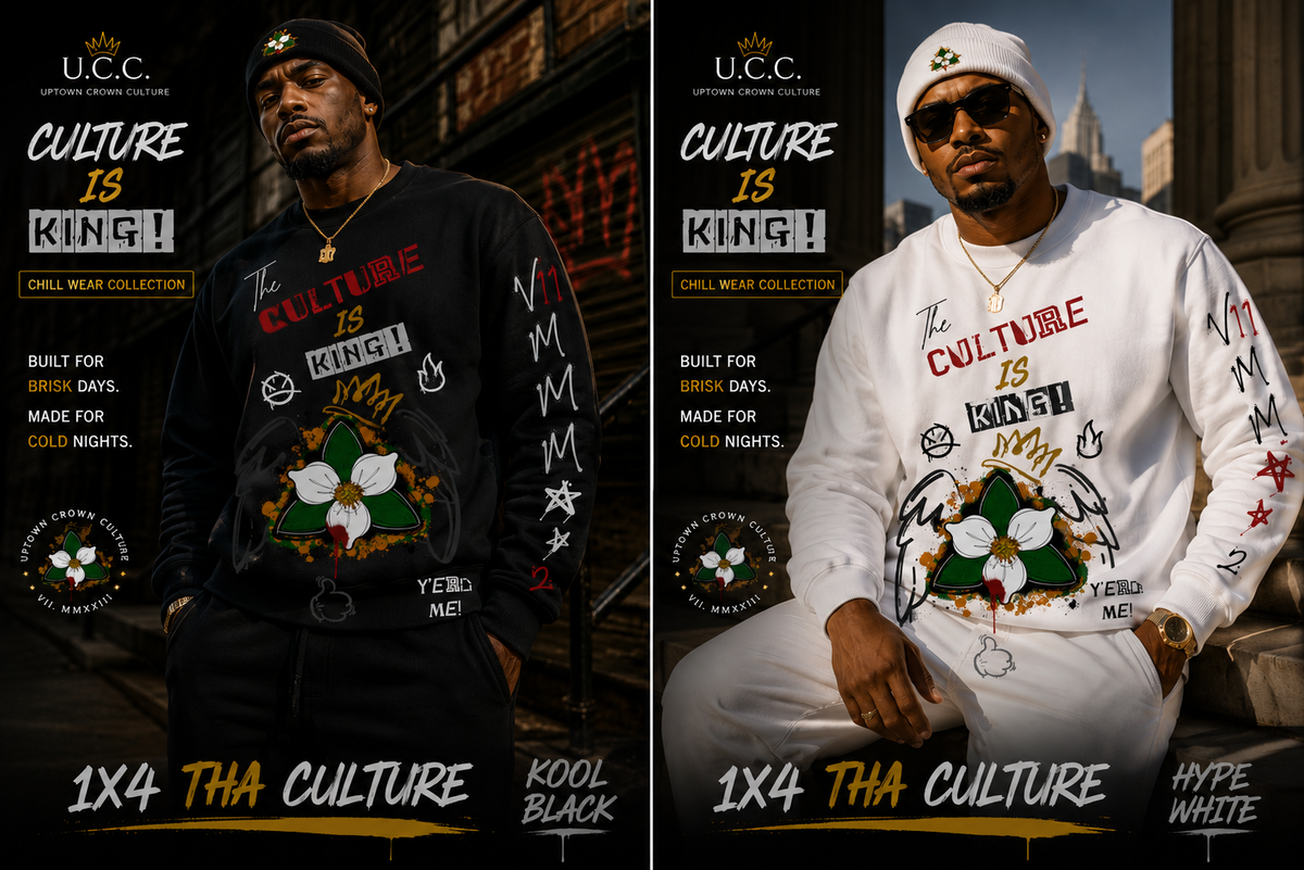 "Culture Is King" Crewneck Sweatshirt