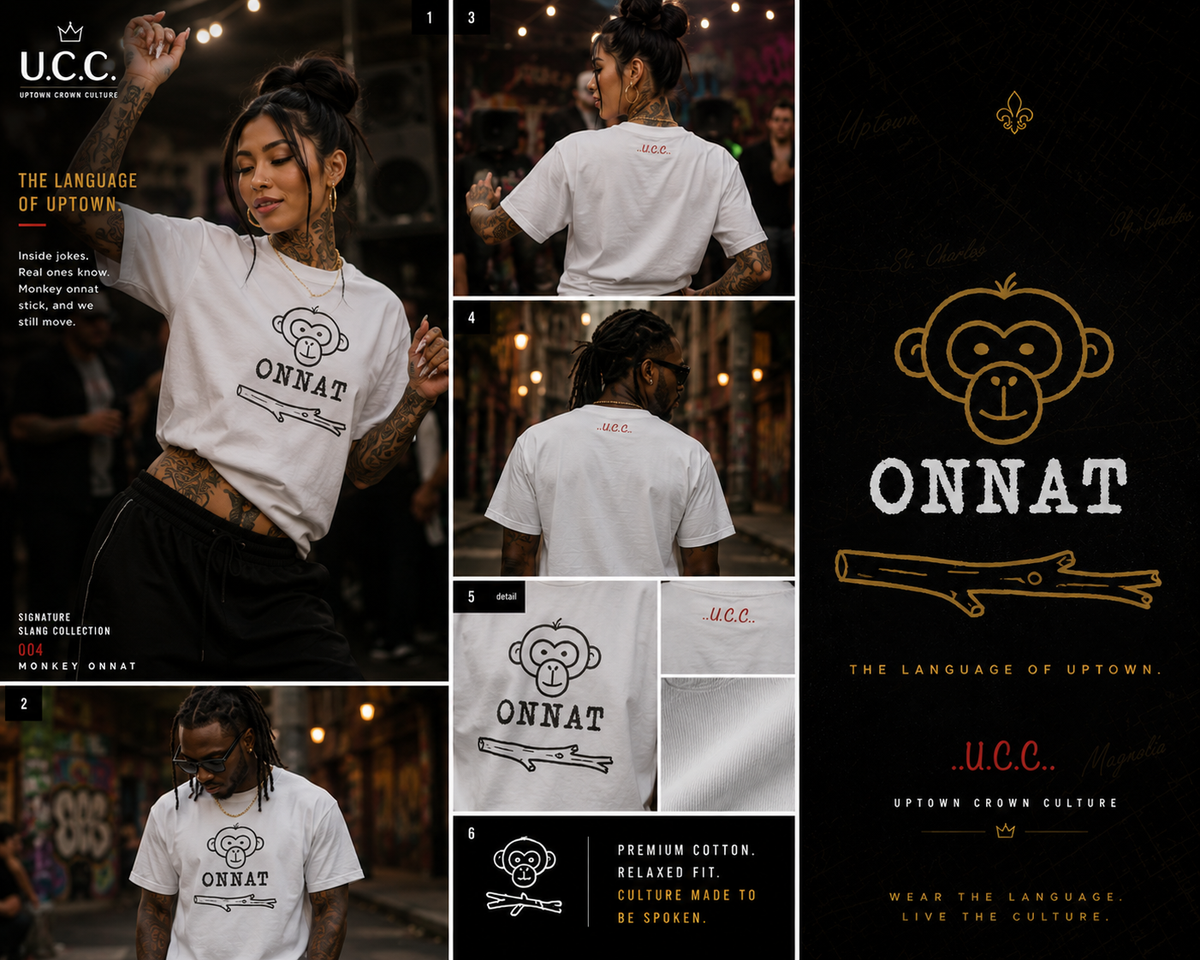 "MONKEY ONNAT" Signature Tee ♂️