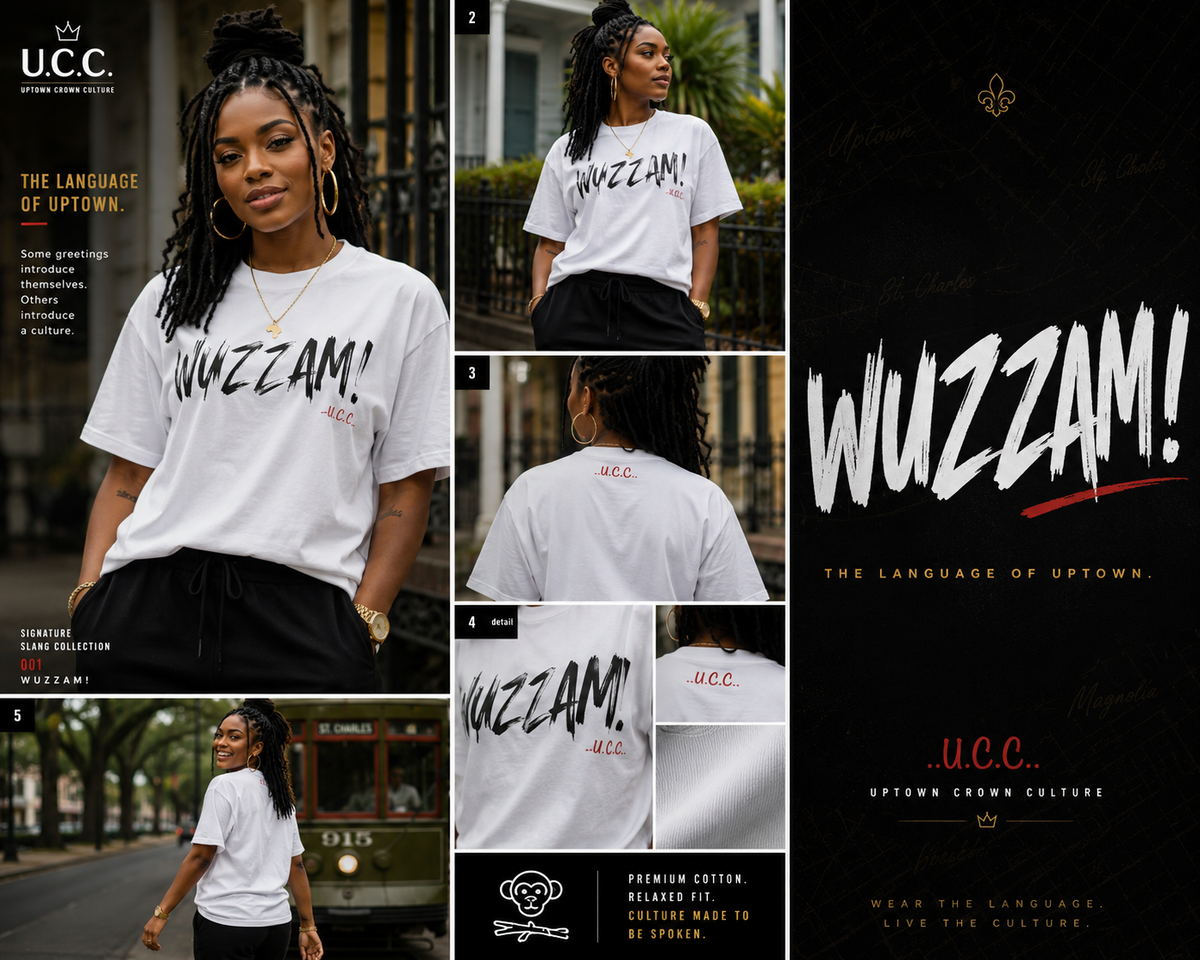 "Wuzzam!" Signature Tee